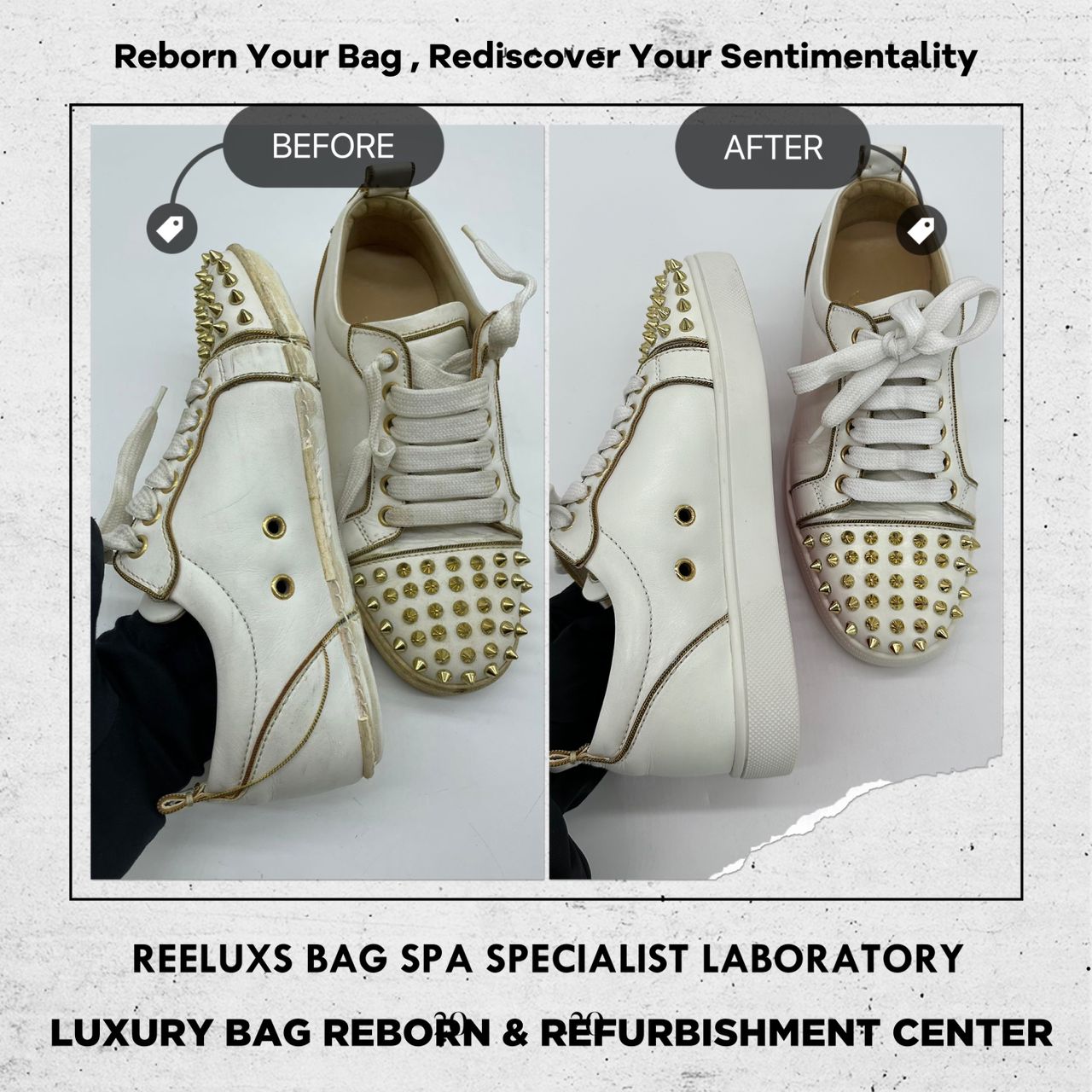LOUIS VUITTON Shoe Repair Complete Sole Oxidation Replacement